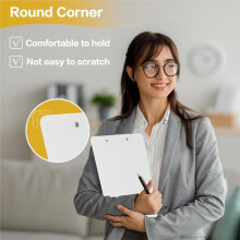 Clipboard Magnetic Letter Size Clipboards Hardboard Pen Leash Magnetic Clipboard for Refrigerator Industry