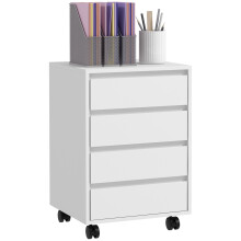 Cajonera de Oficina Blanco 46 x 40 x 65 cm