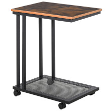 Mesa Lateral Bicolor 51 x 36 x 65 cm