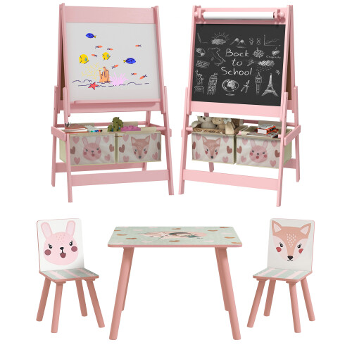 ZONEKIZ Conjunto para Niño Rosa 60 x 60 x 44 cm