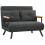 Homcom Sofá Cama Doble Gris 102 x 73 x 81 cm 1