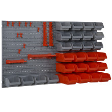 Set Estante 44 Pieza Bicolor 54 x 22 x 95 cm
