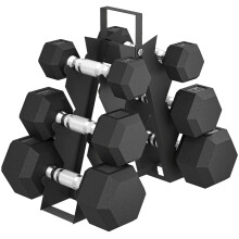 Juego de Mancuerna Negro 34 x 10 x 32 cm
