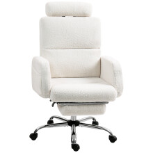 Silla de Escritorio Beige 67 x 74 x 115 cm