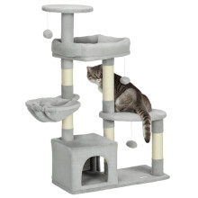Rascador para Gato Gris 65 x 30 x 104 cm