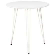 Mesa de Comedor Blanco Ø70 x 75 cm