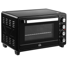 Horno Eléctrico Negro 52.2 x 38.1 x 33.5 cm