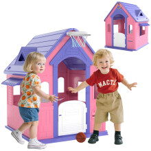 Casita Infantil Bicolor 132 x 118 x 124 cm