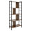Homcom Estantería Marrón 74 x 30 x 157.5 cm 1