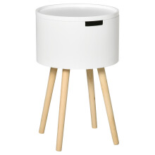 Mesa Auxiliar Blanco 38 x 38 x 63 cm