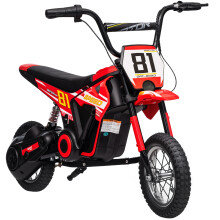 Moto Eléctrica Infantil Rojo 119 x 64 x 76.5 cm