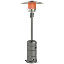 Estufa Gas Exterior Gris 82 x 82 x 222 cm