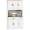 Homcom Alacena de Cocina Blanco 94 x 39.5 x 175.2 cm 1