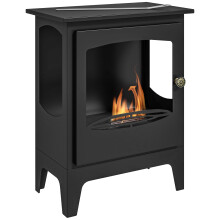 Chimenea de Etanol Negro 39 x 26 x 54 cm