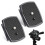 2 Pack 43x43mm Quick Release Plate for Tripods Camera Mount Adapter with Screws 2