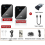 Wireless Lavalier Microphone- Noise-Canceling Mic. Content Creator Essentials,Compatible with iPhone, Android and More 2