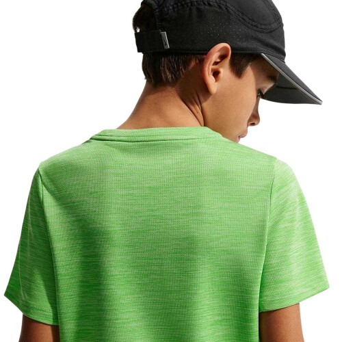 Nike (11-12 Years, Lime) Nike Boys Miler Dri-FIT Training Top 1