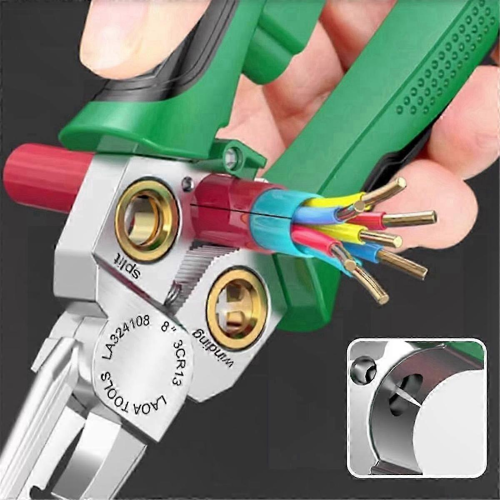 Multi-Function Pliers for Wire Stripping and Cutting Tasks 2