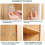 12-pack Self-adhesive Shelf Brackets 4