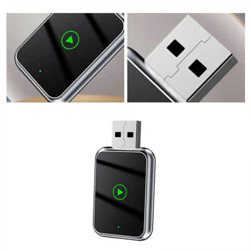 AIZEO Wireless CarPlay Adapter Wireless Plug und Play nur für IPHONE IOS (INFO5i 2