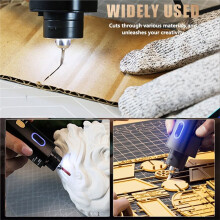 Jakemy JM-Y10 PRO Ultrasonic Cutting Knife, Overheat Protection, DIY Electric Carving Grinding Tool for Model Board A EU Plug