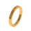(Gold, M) Smooth Delay Cock Ring for Couples - 50 Chars 1