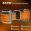 Portable 800W Ceramic Heater with Remote, Timer, LED Display & 2 Heat Settings 2