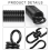 Durability Rotating Spring Open Hook Tension Spring Pullbacks Secure Spring for Hammocks and Rocking 4