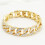 (Gold) Platinum Plated Copper Bracelet - Durable & Comfortable 1