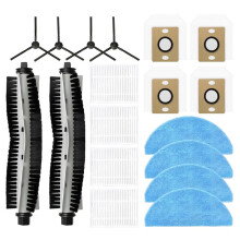 Pour Accessoires D'Aspirateur pour A30 Pro Brosses Principales, Brosses Latérales, Chiffon de Nettoyage, Sac à Poussière, Filtre HEPA (18