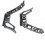 5K6807393 5K6807394 Rear Bumper Main Bracket for   2009-2011 1