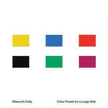 Ellsworth Kelly Color Panels for a Large Wall Hardcover Book