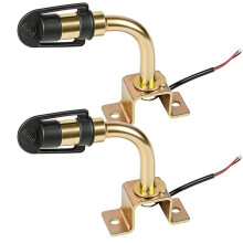 Pack of 2 Rotating Beacon Holder 90 L-Shape, 12 V/24 V Universal Beacon Holder , Flashing Rotating Warning Light