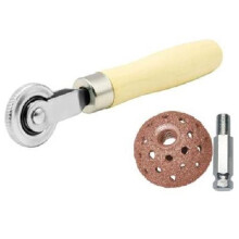 Tire Repair Tool Kit, 2PCS Professional Tire Patching Set with 42mm Grinder & Pressure Roller