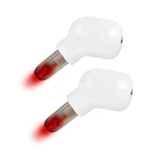 2 Pcs Upgraded Red Light Therapy for Ears & Nose - 650nm LED Ear & Sinus Wellness Device, Hands-Free, Portable