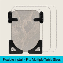 RV Table Folding Lock Kit Camping Caravan Table Fixing Bracket Table Support Holder for Motorhome
