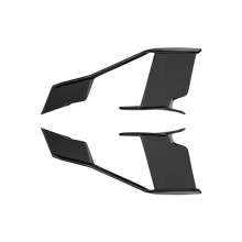Motorcycle Aerodynamic Side Winglet Fixed Wing Spoiler Dynamic Aileron Air Deflector for F900R 21-24 Black