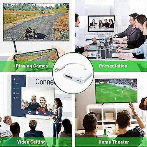 Lightning naar HDMI digitale AV-adapter 1080p HDMI Line Sync-scherm 1
