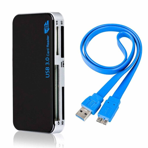 5Gbps High Speed USB Card Reader USB 3.0 All-in-1 Compact Flash Multi Card Reader Adapter for TF  XD CF Digital Cards