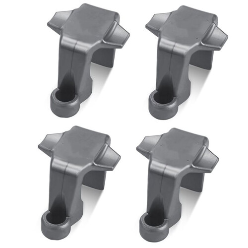 4 Pcs Boat  Clips,Pontoon Boat  Clips for Square Rail,Quick Release Hangers/Adjustable Boat Bumper