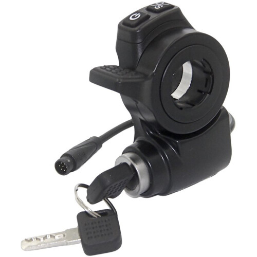 Ignition Key Lock & Thumb Throttle for  G2 Master,Dual Drive Accelerator ,Electric Scooter Replacement Part
