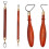 Pottery Repair Tools Tungsten Steel Texture Ring DIY Ceramic Sculpture Scraping Texture Carving Tools 1