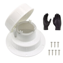 Kit di Copertura per Ventilazione di Plomberie per RV, Copertura per Ventilazione del Tetto con Schermo per , Copertura per Tubo del Tetto per