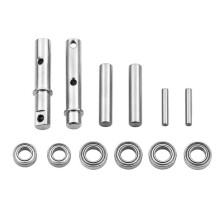 Metaal Versnellingsbak Tandwielen en Lagers voor MJX 1/12 H12Y H12P RC Auto Metaal Upgrade Onderdelen