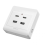 USB-wandcontactdozen Type-C USB-wandlader 18W 220V USB-aansluitingen 5