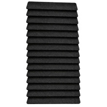 Plafondventilatorfilters voor Bladen 15 Stuks Geactiveerd Koolstof Luchtfilter voor Huishoudelijke Gewone Huishoudelijke Verontreinigingen