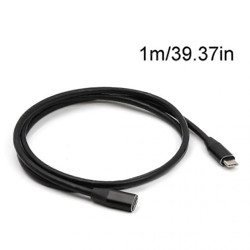 Καλώδιο επέκτασης δεδομένων τύπου C USB 3.1 αρσενικό σε USB-C θηλυκό, καλώδιο φ 1
