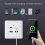 Πρίζες τοίχου USB Typec Πρίζα φορτιστή τοίχου USB 18w 220v Πρίζες USB 4