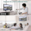 Προσαρμογέας διαχωριστή HDMI, αρσενικό HDMI 1080p σε διπλό θηλυκό HDMI 4