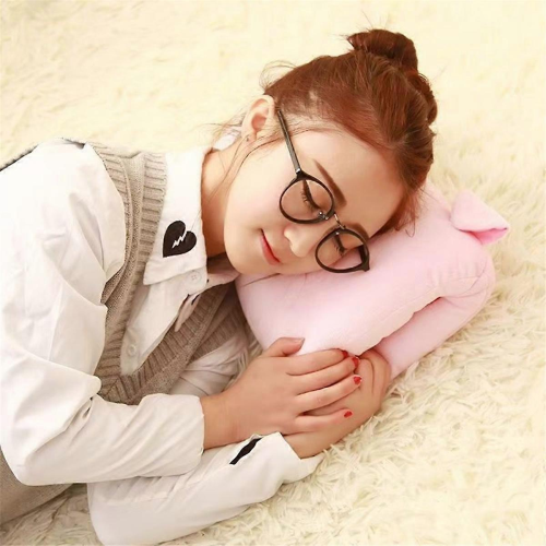 Παιδικό χαριτωμένο δώρο χειμωνιάτικο γελοιογραφικό βελούδινο μαξιλάρι 2